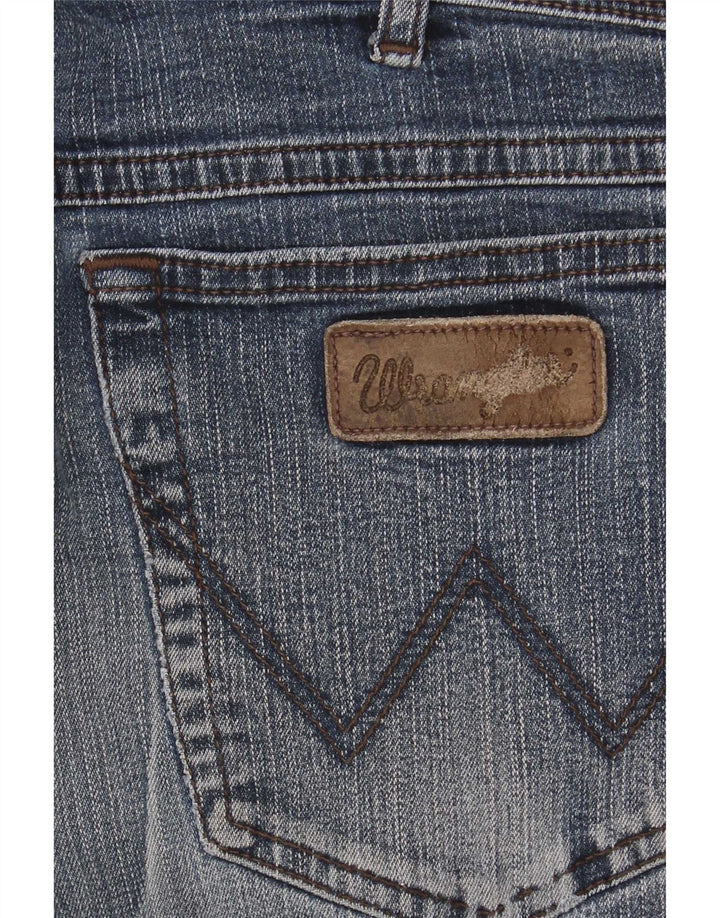 Wrangler Mens Texas Straight Jeans W36 L36 Blue Cotton