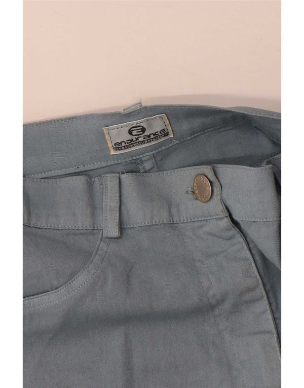 Endurance Girls High Waist Hot Pants 9-10 Years W24  Blue