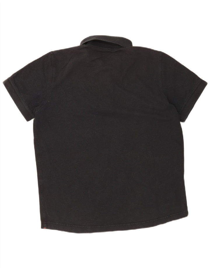 Hugo Boss Mens Polo Shirt Medium Black