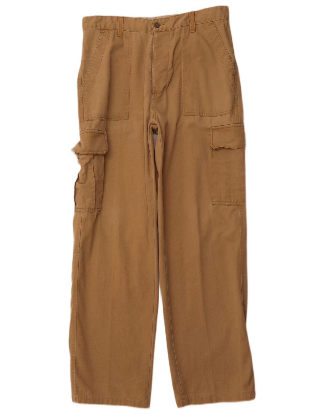 DOCKERS Mens Straight Cargo Trousers W32 L30 Beige