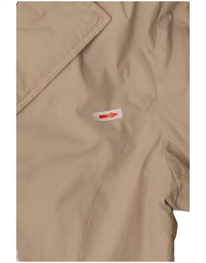 Zara Womens Blazer Jacket UK 18 XL Beige Polyester