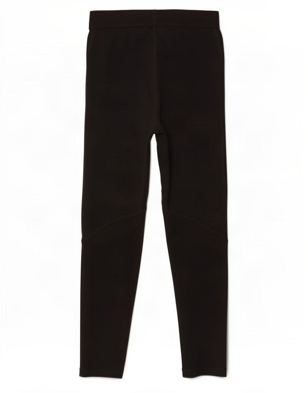 Nike Girls Dri Fit Graphic Leggings 12-13 Years Large Black