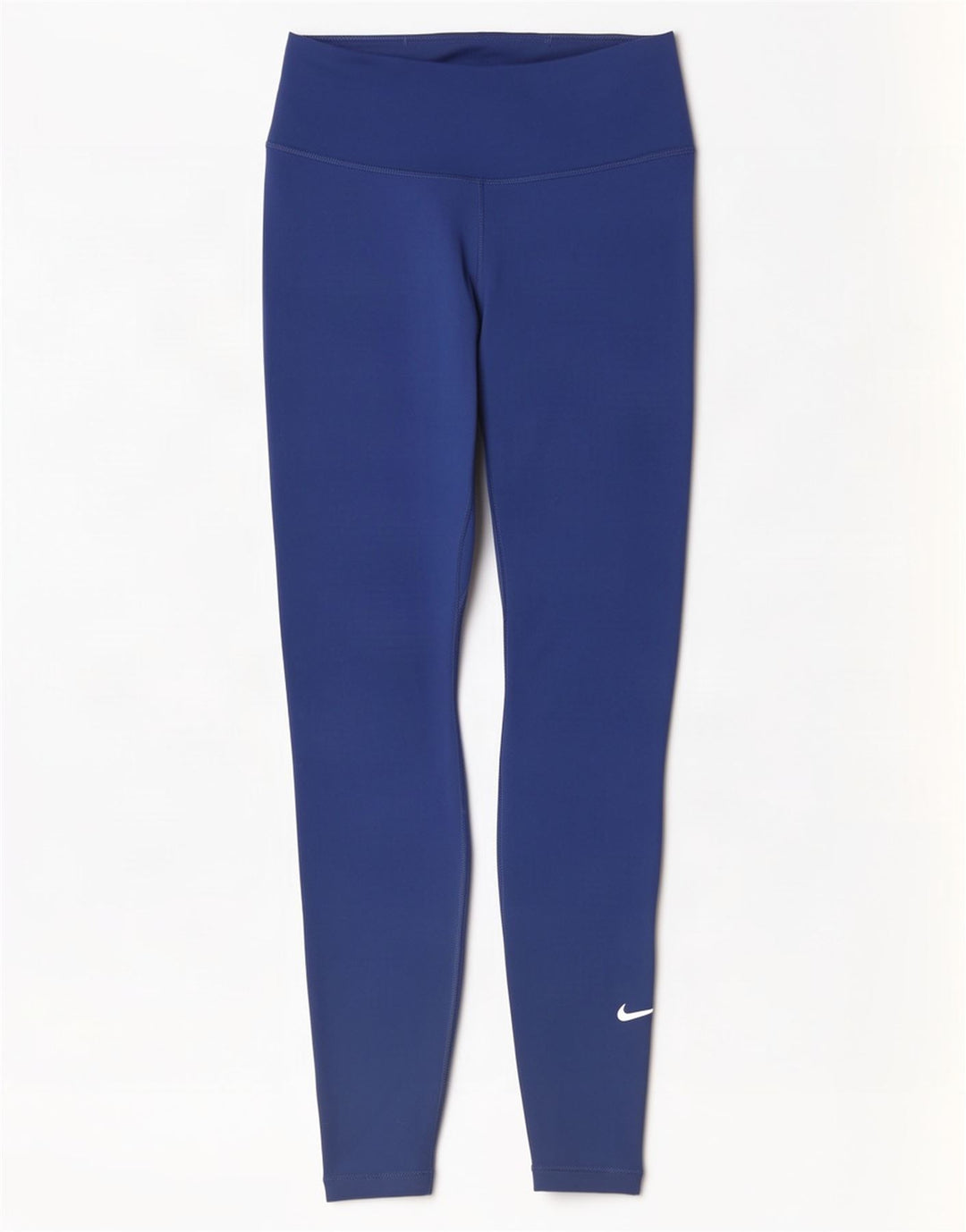 Nike Womens Leggings UK 8 Small Navy Blue Polyester