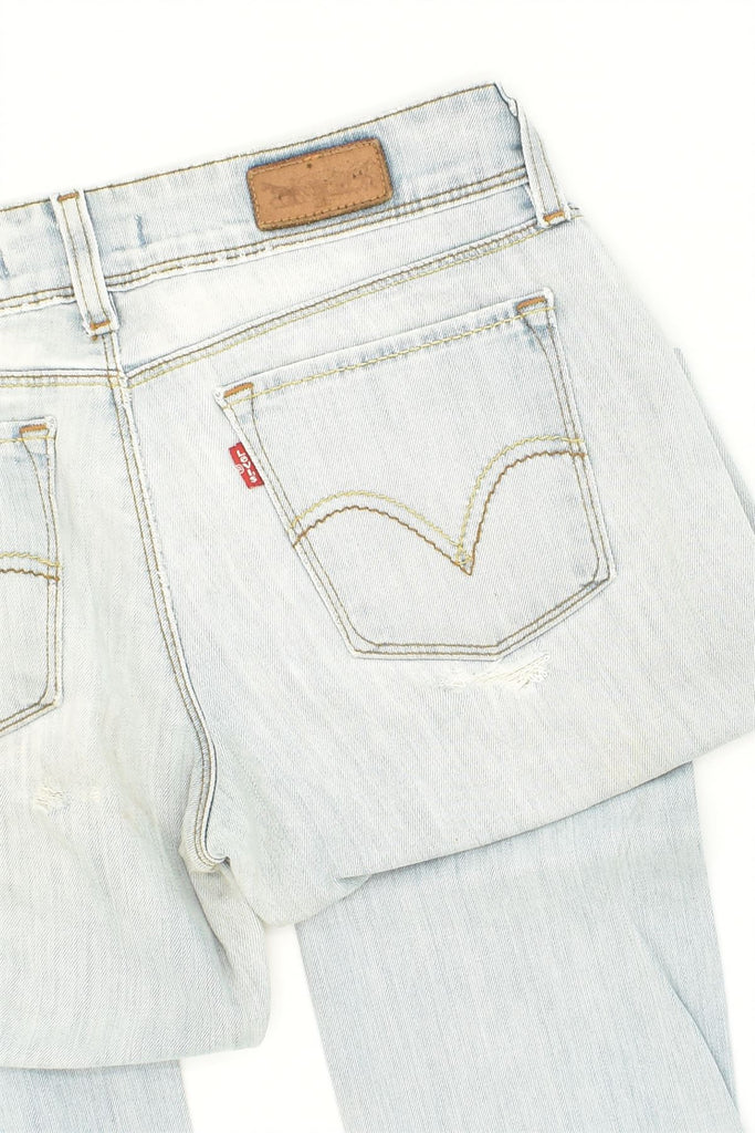 LEVI'S Womens Slim Jeans W30 L32 Blue Cotton | Vintage Levi's | Thrift | Second-Hand Levi's | Used Clothing | Messina Hembry 