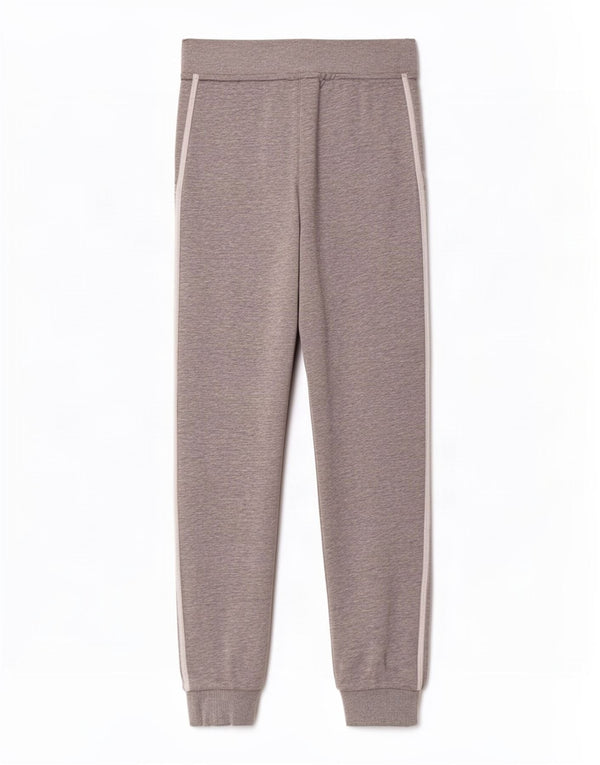 Puma Womens Tracksuit Trousers Joggers UK 12 Medium Grey Flecked Cotton