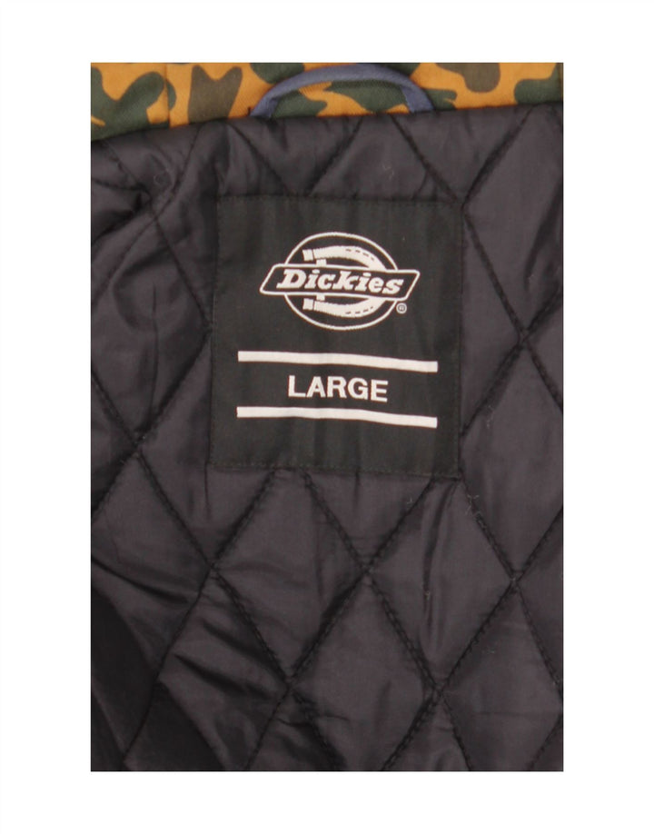 Dickies Mens Hooded Windbreaker Jacket UK 40 Large Navy Blue