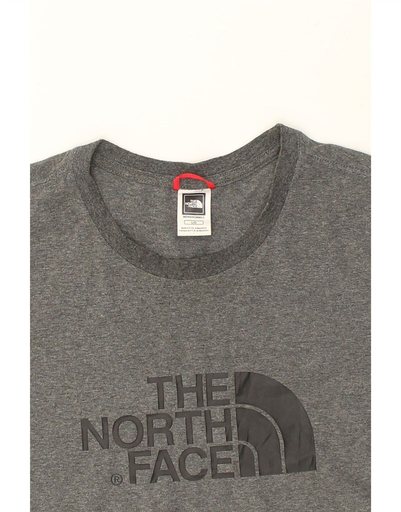 THE NORTH FACE Mens Graphic T-Shirt Top Large Grey Cotton | Vintage The North Face | Thrift | Second-Hand The North Face | Used Clothing | Messina Hembry 