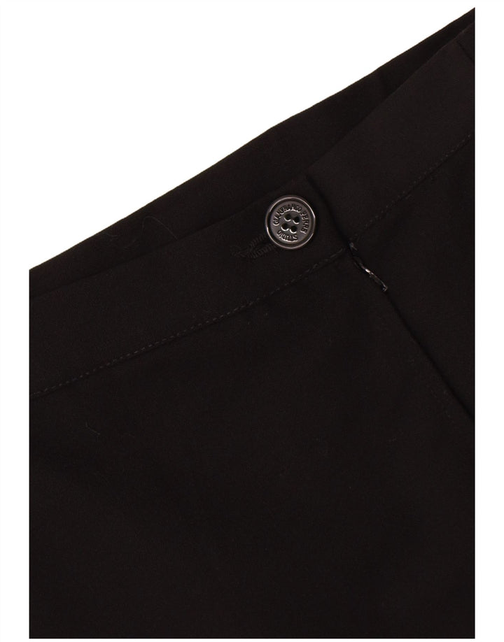 Gianfranco Ferre Womens Mini Skirt W32 Large Black