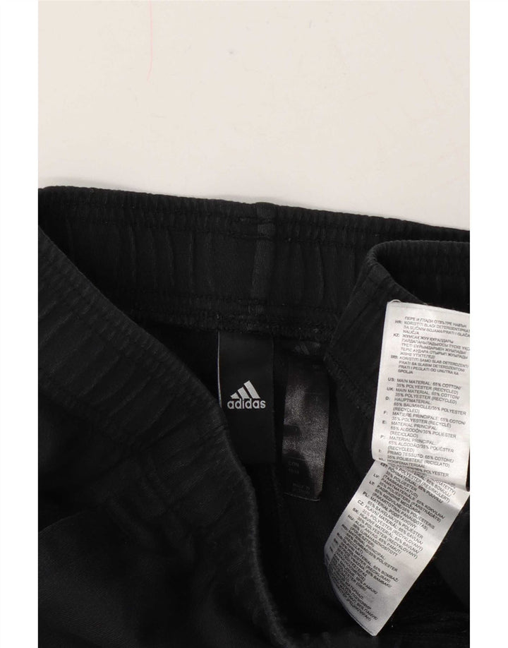 Adidas Mens Graphic Sport Shorts Medium Black Cotton