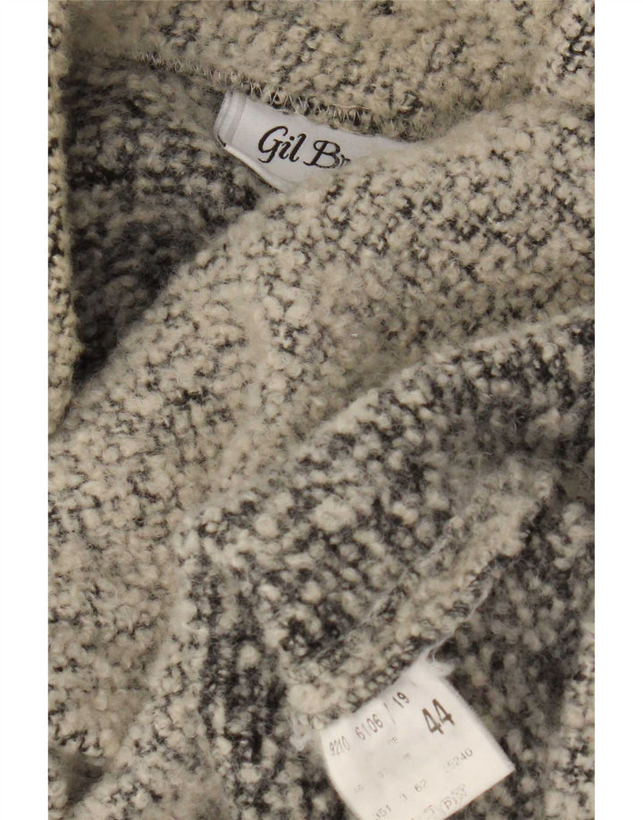 Gil Bret Womens Gilet IT 44 Medium Grey Flecked Wool