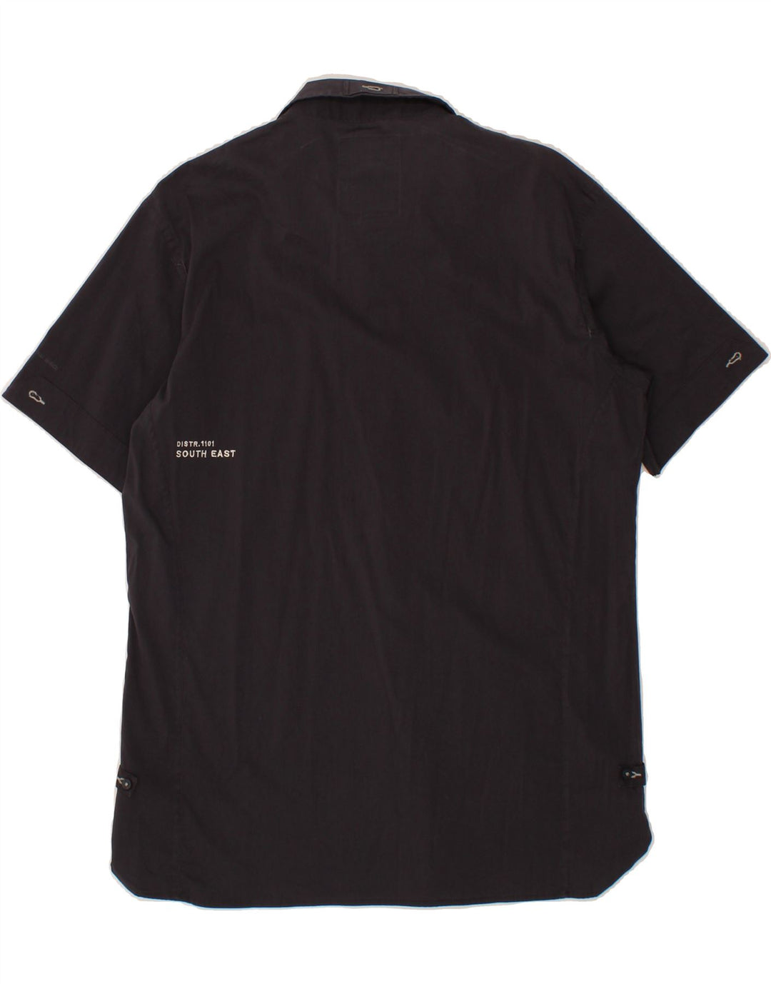 G-STAR Mens Short Sleeve Shirt XL Grey Cotton Vintage G-Star and Second-Hand G-Star from Messina Hembry 