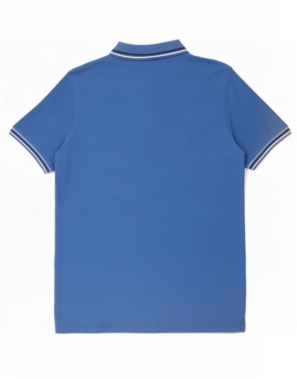 Lotto Mens Polo Shirt 3XL Blue Cotton