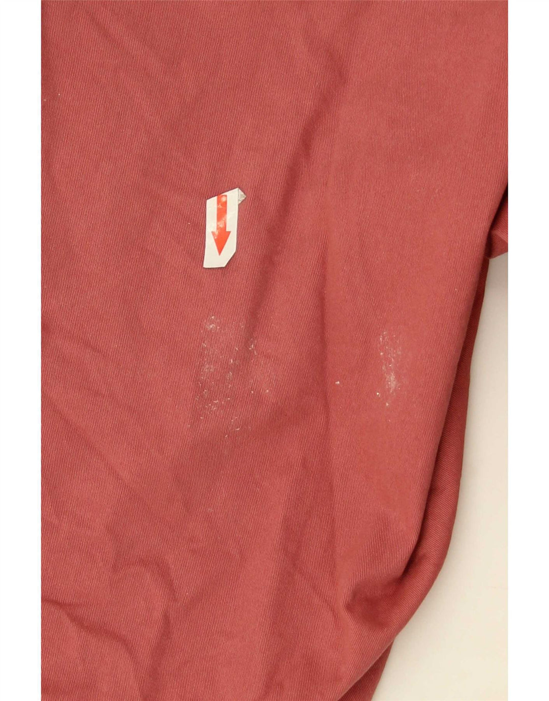 Marks & Spencer Mens Chino Shorts W38 XL Red Cotton