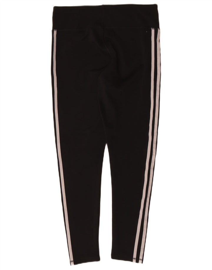 Adidas Womens Climalite Capri Leggings UK 12/14 Medium Black