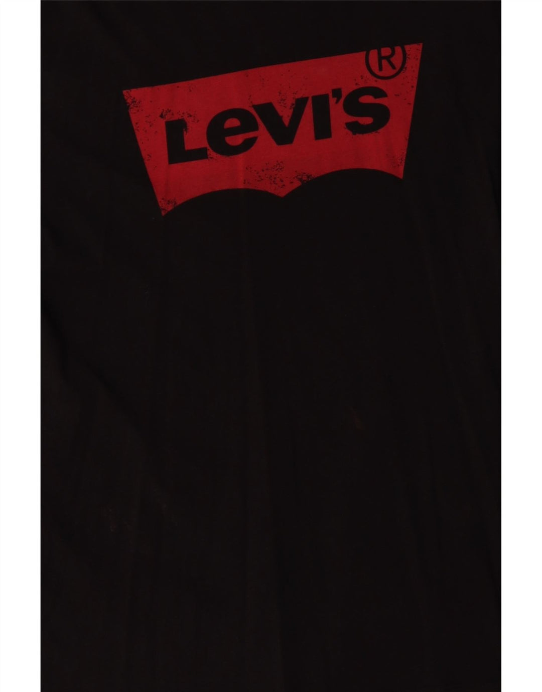 Levi's Mens Graphic T-Shirt Top Large Black Cotton