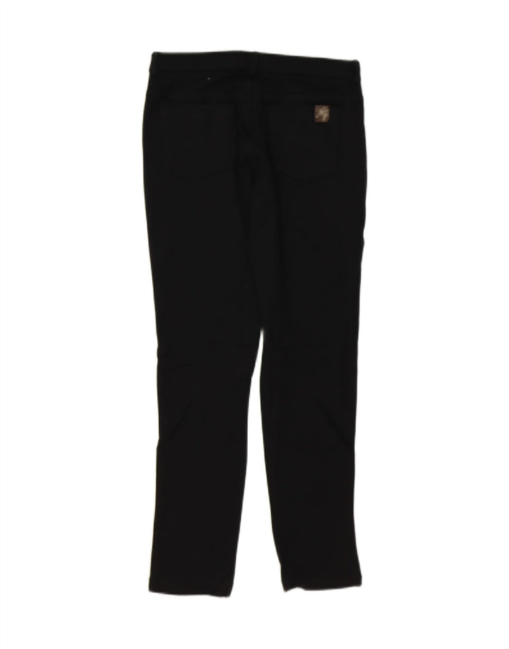 NERO GIARDINI Womens Slim Casual Trousers IT 44 Medium W28 L26 Black