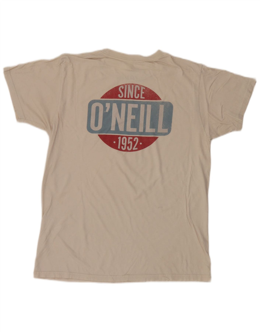 O'Neill Mens Modern Fit Graphic T-Shirt Top Medium White Cotton