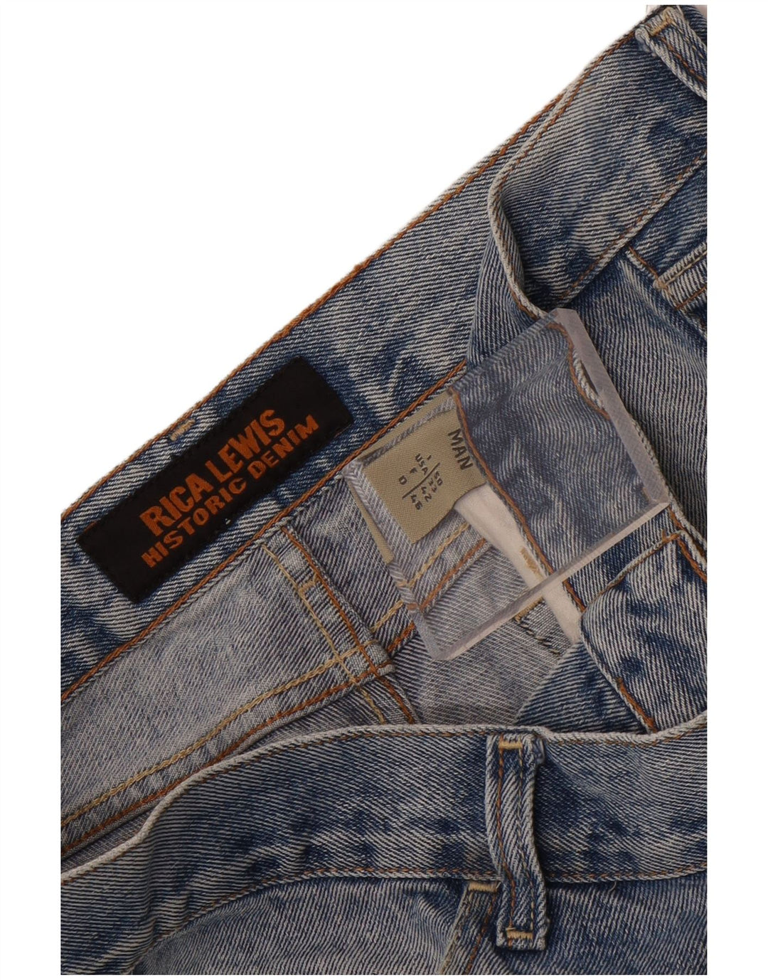 Rica Lewis Mens Straight Jeans W33 L28 Blue