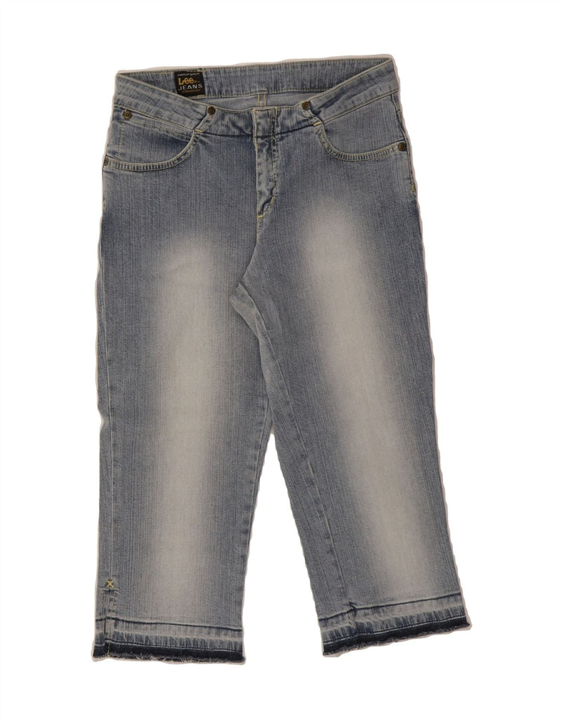 LEE Womens Capri Jeans W28 L19 Blue Cotton Vintage Lee and Second-Hand Lee from Messina Hembry 
