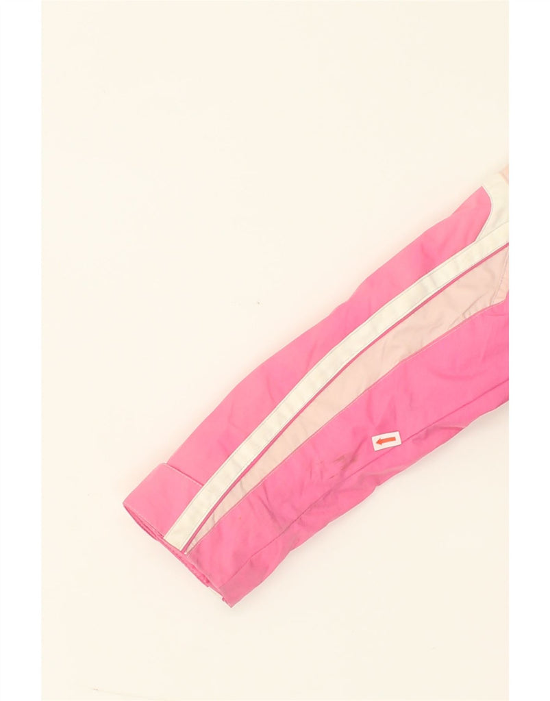 COLMAR Girls Hooded Windbreaker Jacket 7-8 Years Pink Colourblock | Vintage Colmar | Thrift | Second-Hand Colmar | Used Clothing | Messina Hembry 