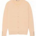 Zara Womens Cardigan Sweater UK 12 Medium Beige Viscose
