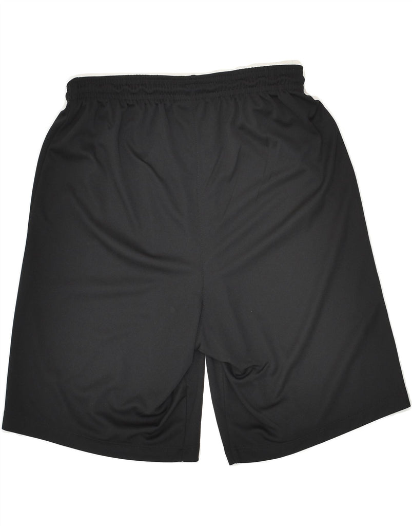 NIKE Boys Dri Fit Graphic Sport Shorts  10-11 Years Medium Black Polyester | Vintage Nike | Thrift | Second-Hand Nike | Used Clothing | Messina Hembry 