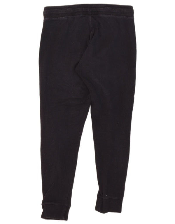 Jack Wills Womens Graphic Tracksuit Trousers Joggers UK 12 Medium Navy Blue
