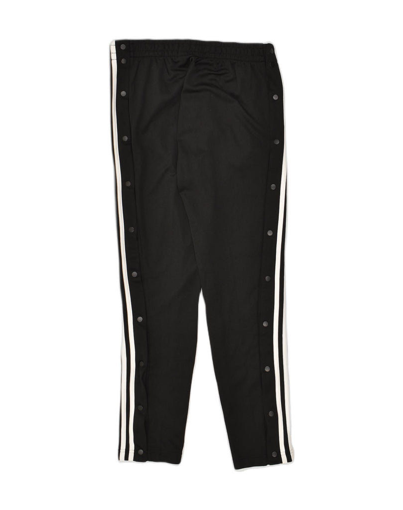 ADIDAS Womens Tracksuit Trousers UK 4/6 XS Black Polyester | Vintage Adidas | Thrift | Second-Hand Adidas | Used Clothing | Messina Hembry 