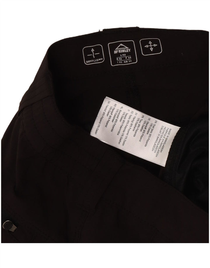 MC Kinley Mens Cargo Shorts  W34 Large Brown Polyamide