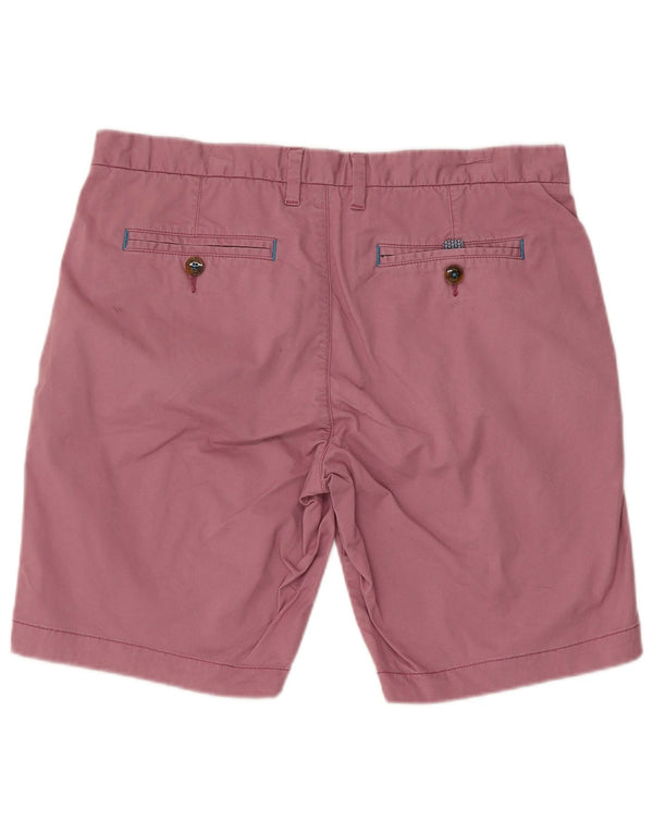 Ted Baker Mens Regular Chino Shorts W34 Large Pink Cotton