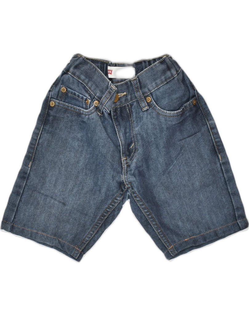 LEVI'S Boys Denim Shorts 7-8 YearsW22 Blue Cotton Classic | Vintage | Thrift | Second-Hand | Used Clothing | Messina Hembry 