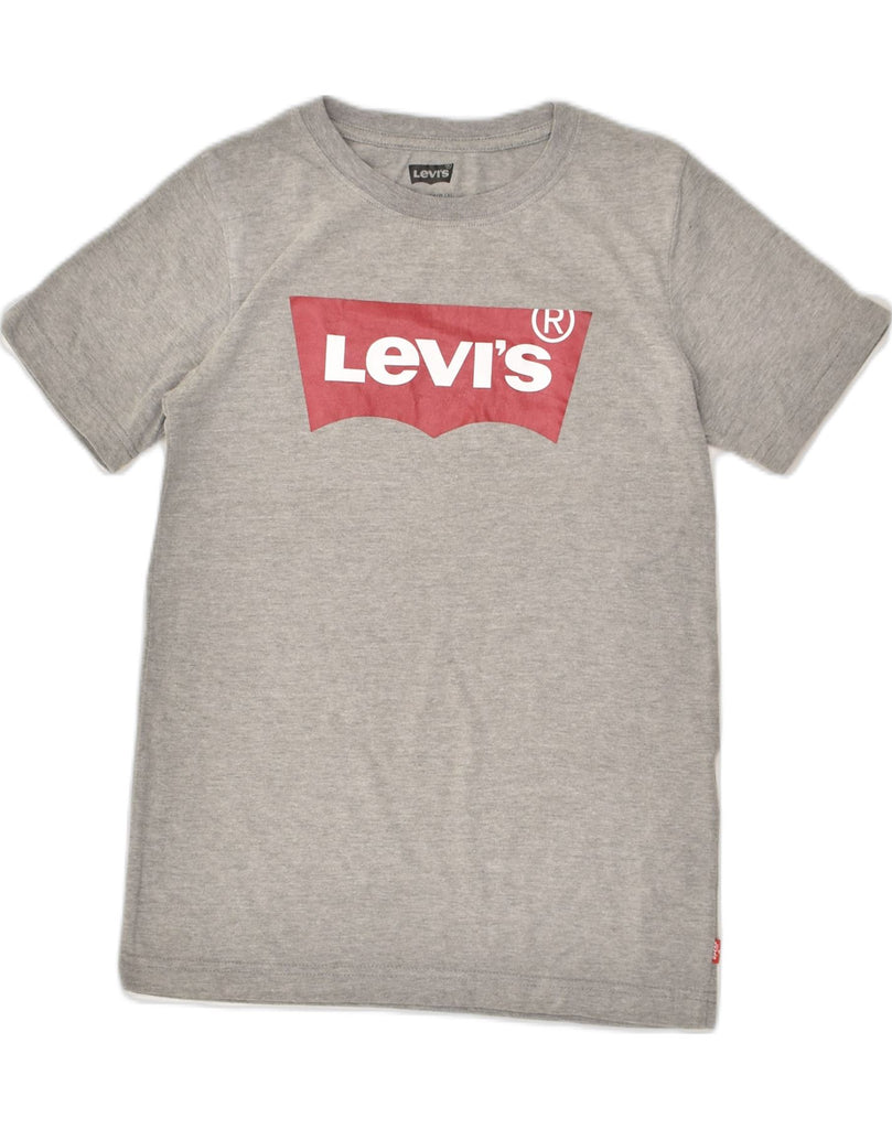 LEVI'S Boys Graphic T-Shirt Top 11-12 Years Grey Cotton | Vintage Levi's | Thrift | Second-Hand Levi's | Used Clothing | Messina Hembry 