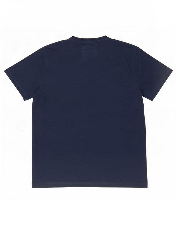 Crew Clothing Mens T-Shirt Top Large Navy Blue Cotton