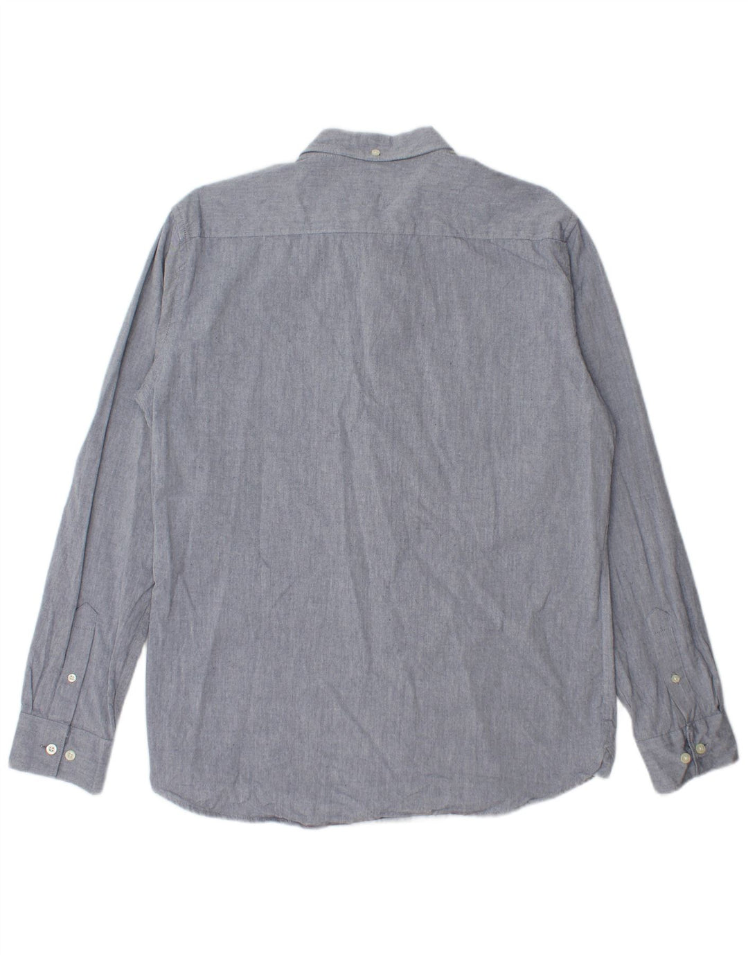 French Connection Mens Shirt Large Blue Cotton