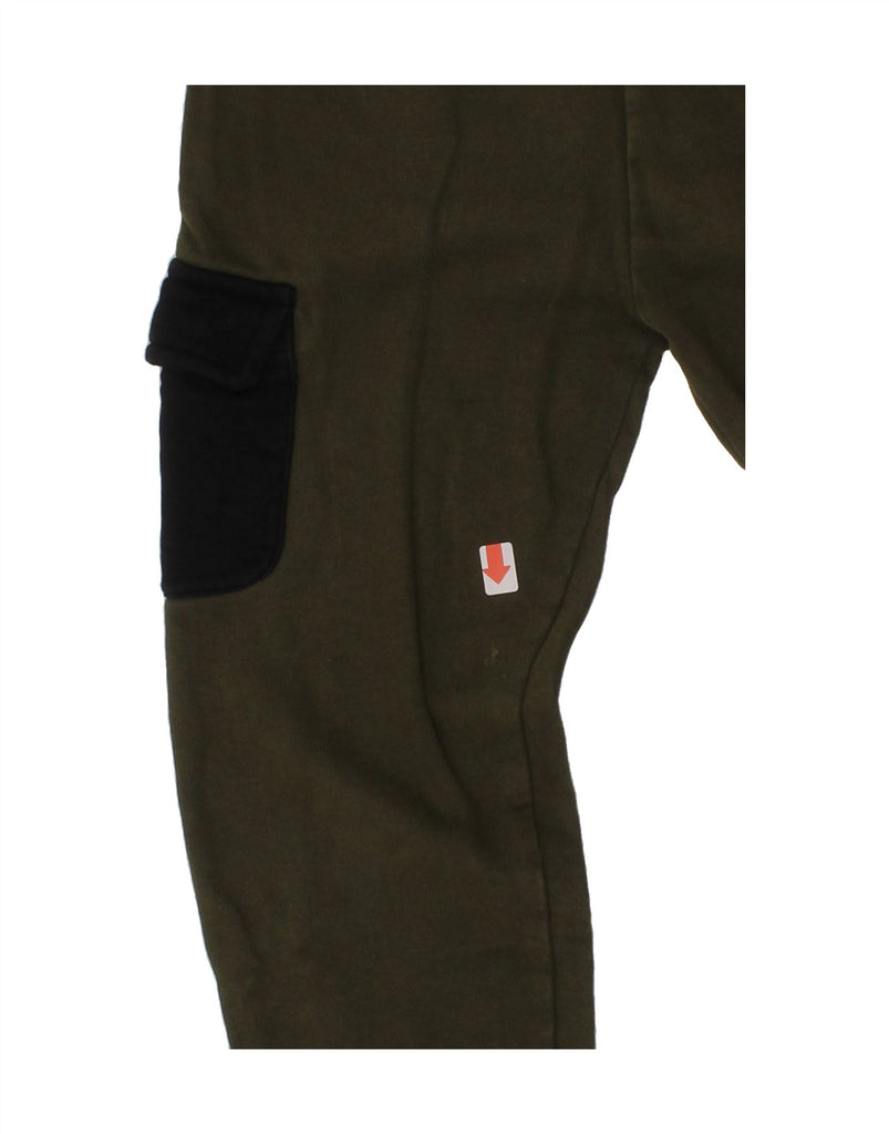 GUESS Boys Graphic Full Tracksuit 5-6 Years  Khaki Colourblock Cotton Vintage Guess and Second-Hand Guess from Messina Hembry 
