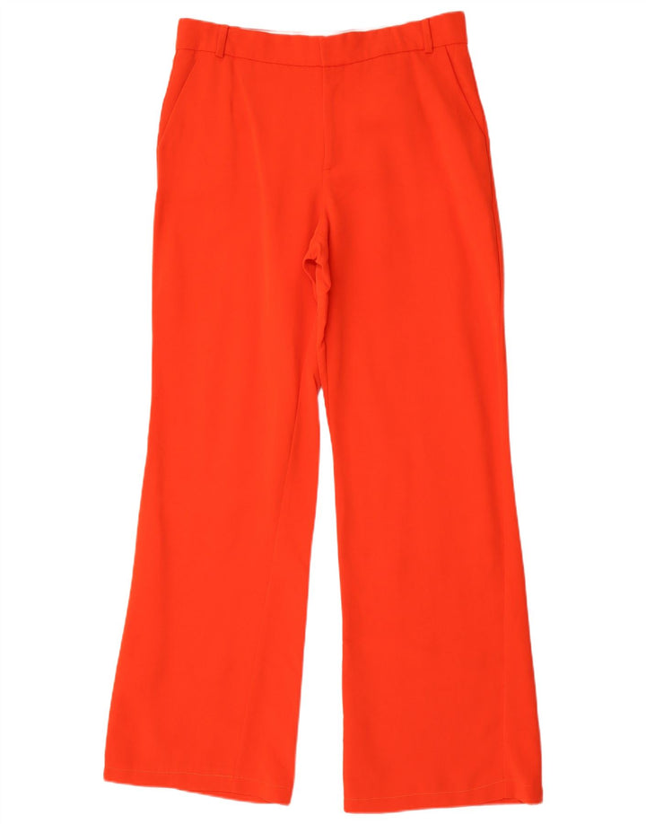 Zara Womens Bootcut Chino Trousers Large W30 L33 Red