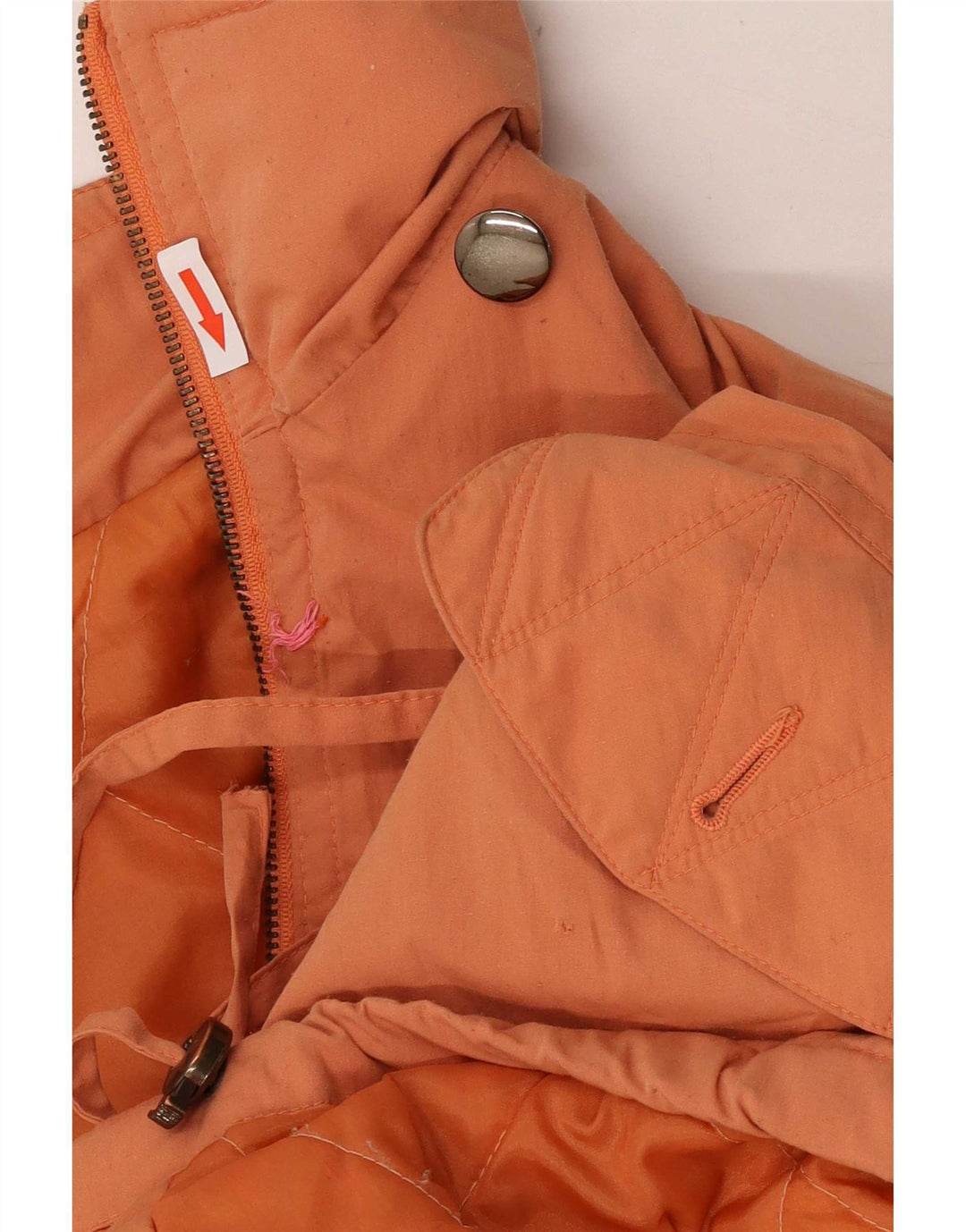 Vintage Womens Parka Jacket UK 18 XL Orange