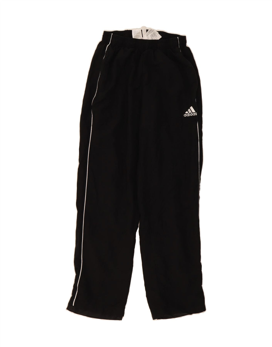ADIDAS Mens Tracksuit Trousers Medium Black Polyester Vintage Adidas and Second-Hand Adidas from Messina Hembry 