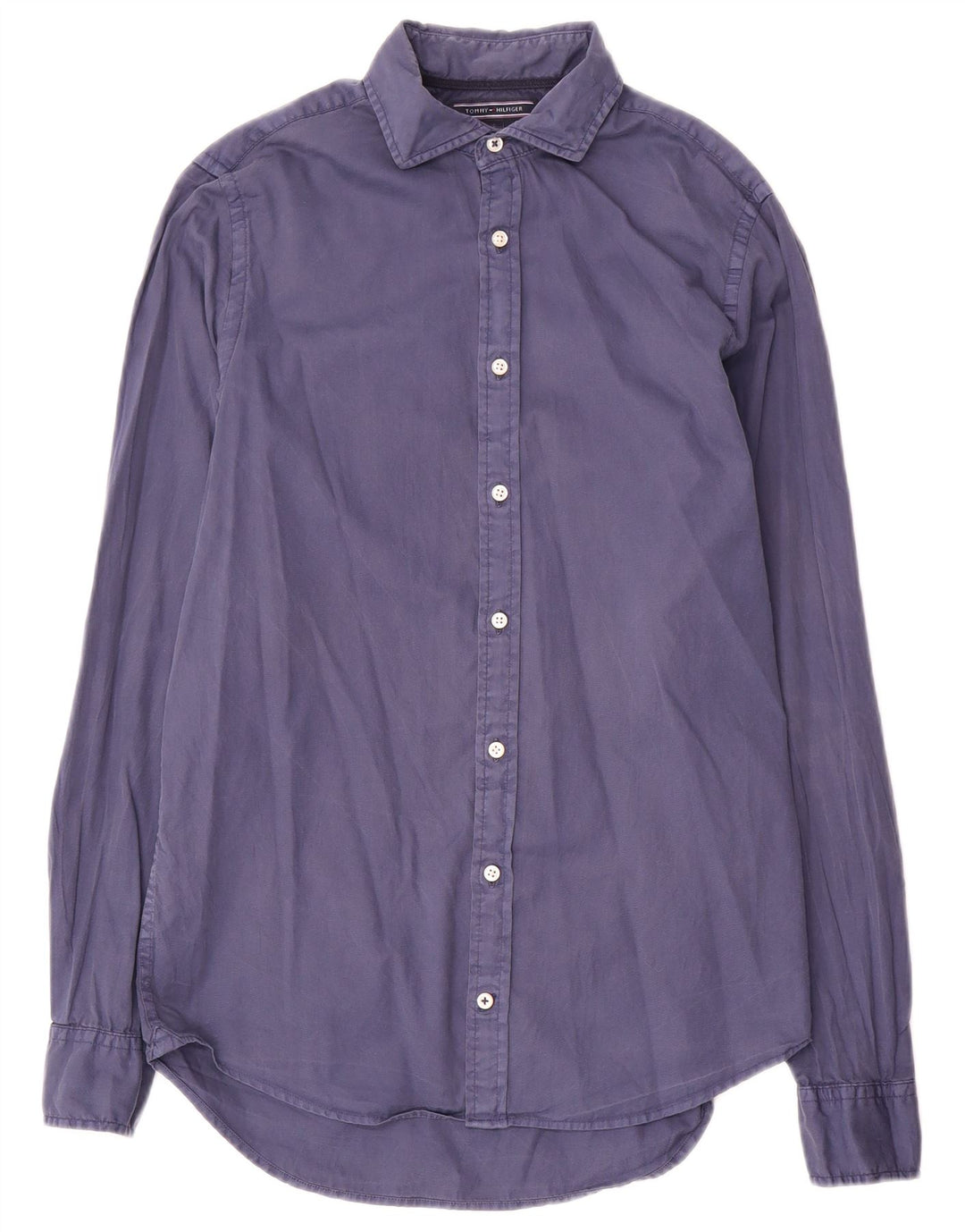 Tommy Hilfiger Mens Slim Fit Shirt Small Blue