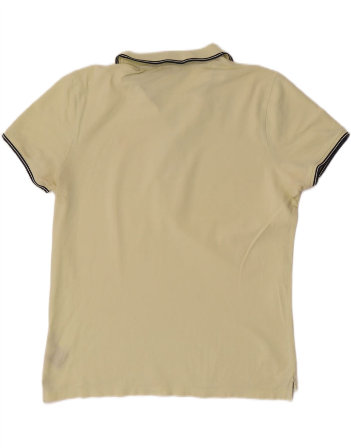 Blauer Mens Polo Shirt XL Yellow Cotton