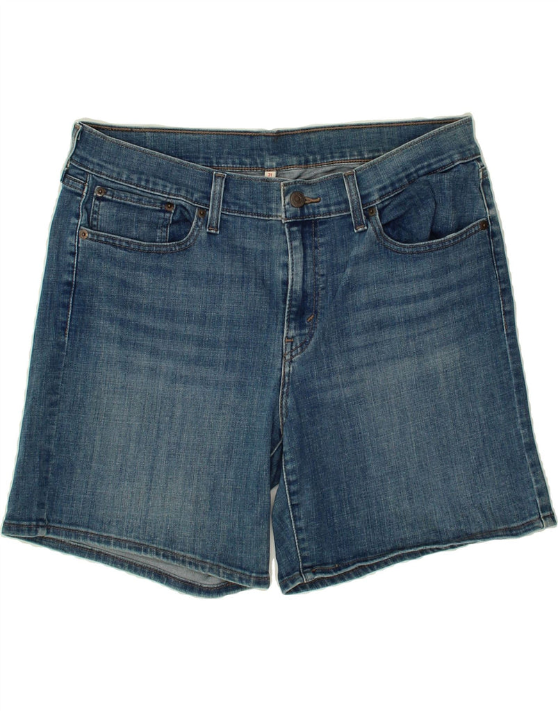 LEVI'S Womens Denim Shorts W31 Medium Blue Cotton | Vintage Levi's | Thrift | Second-Hand Levi's | Used Clothing | Messina Hembry 