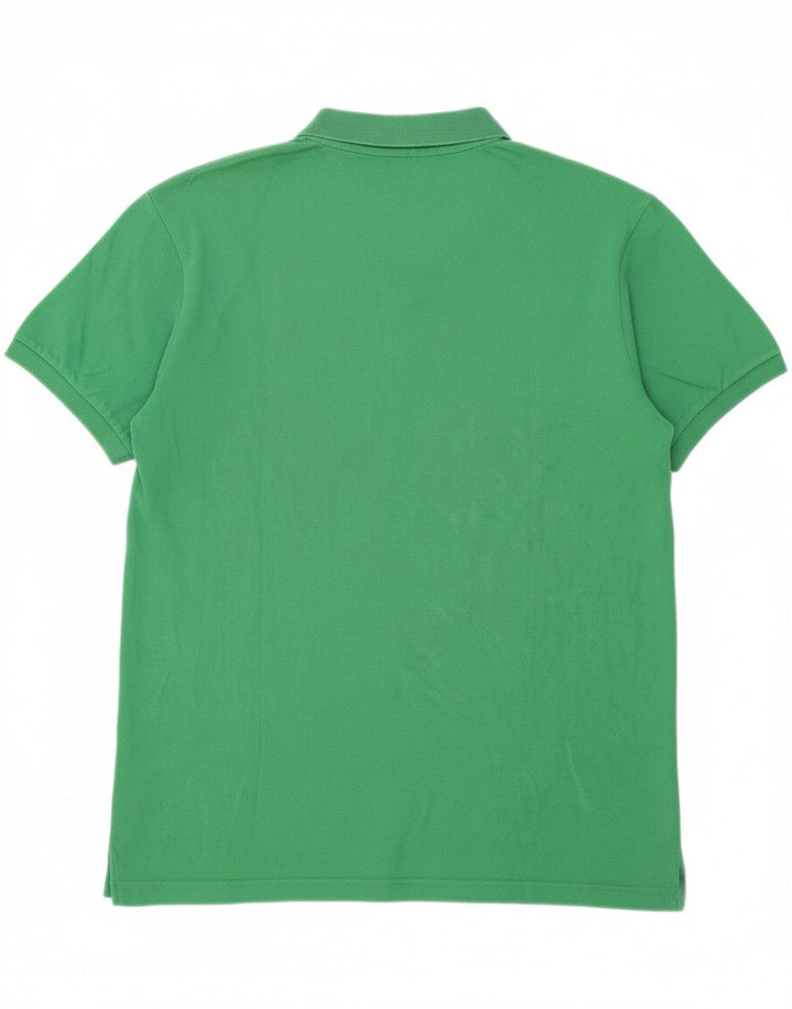 KAPPA Mens Polo Shirt XL Green Cotton Vintage Kappa and Second-Hand Kappa from Messina Hembry 