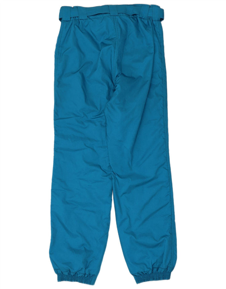 Vintage Mens Joggers Ski Trousers IT 52 Large  Blue Polyester