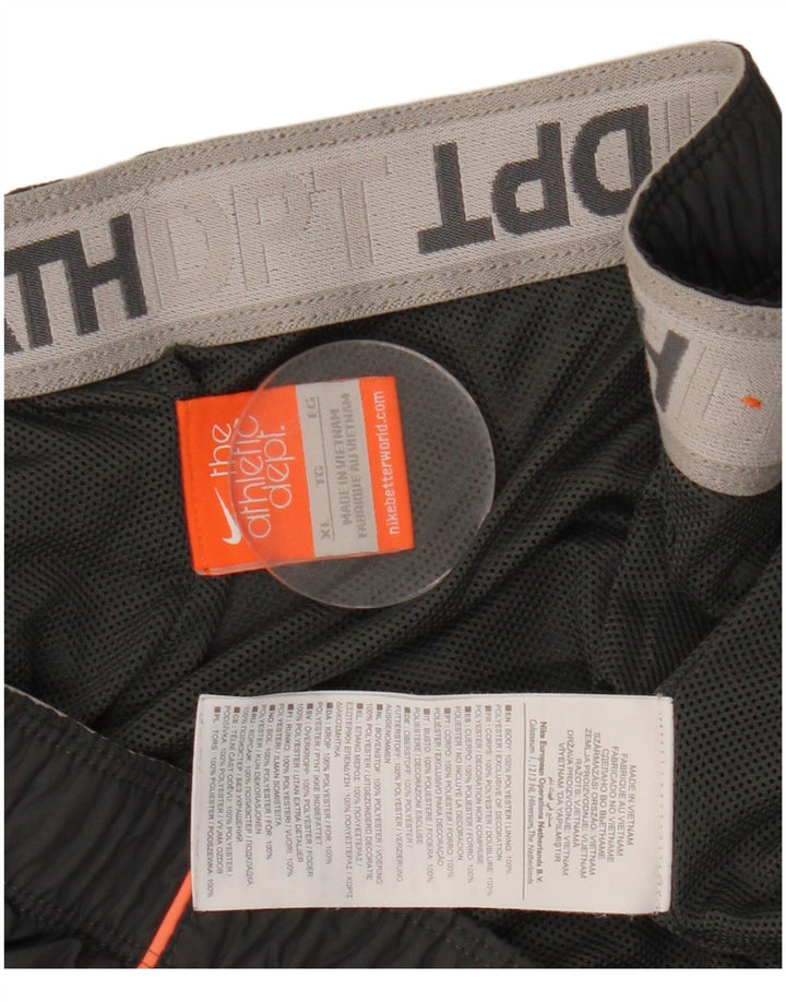 Nike Mens Tracksuit Trousers XL Grey Polyester