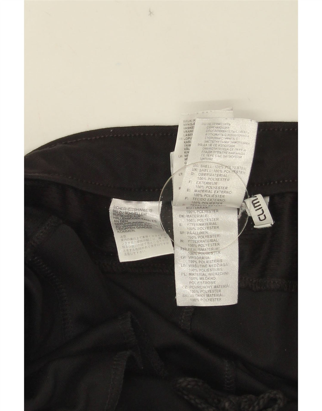 Adidas Mens Tracksuit Trousers Joggers Large  Black Polyester