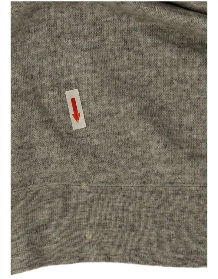 Champion Mens Graphic Short Sleeve Sweatshirt Jumper Small Grey Colourblock