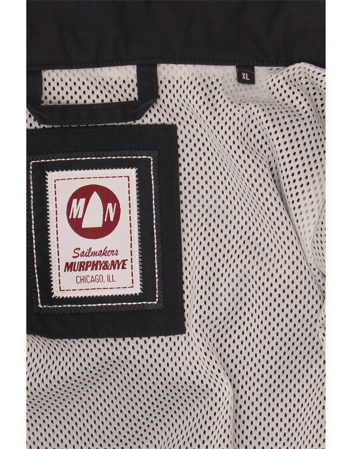 Murphy & Nye Mens Sailmakers Windbreaker Jacket UK 42 XL Navy Blue