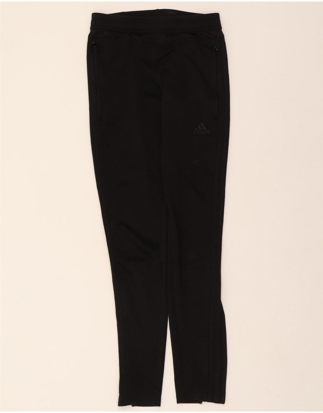 ADIDAS Womens Climacool Tracksuit Trousers UK 4/6 XS  Black Polyester Vintage Adidas and Second-Hand Adidas from Messina Hembry 