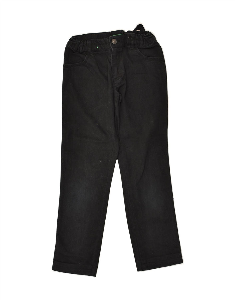 BENETTON Boys Straight Jeans 7-8 Years W24 L23 Black | Vintage Benetton | Thrift | Second-Hand Benetton | Used Clothing | Messina Hembry 