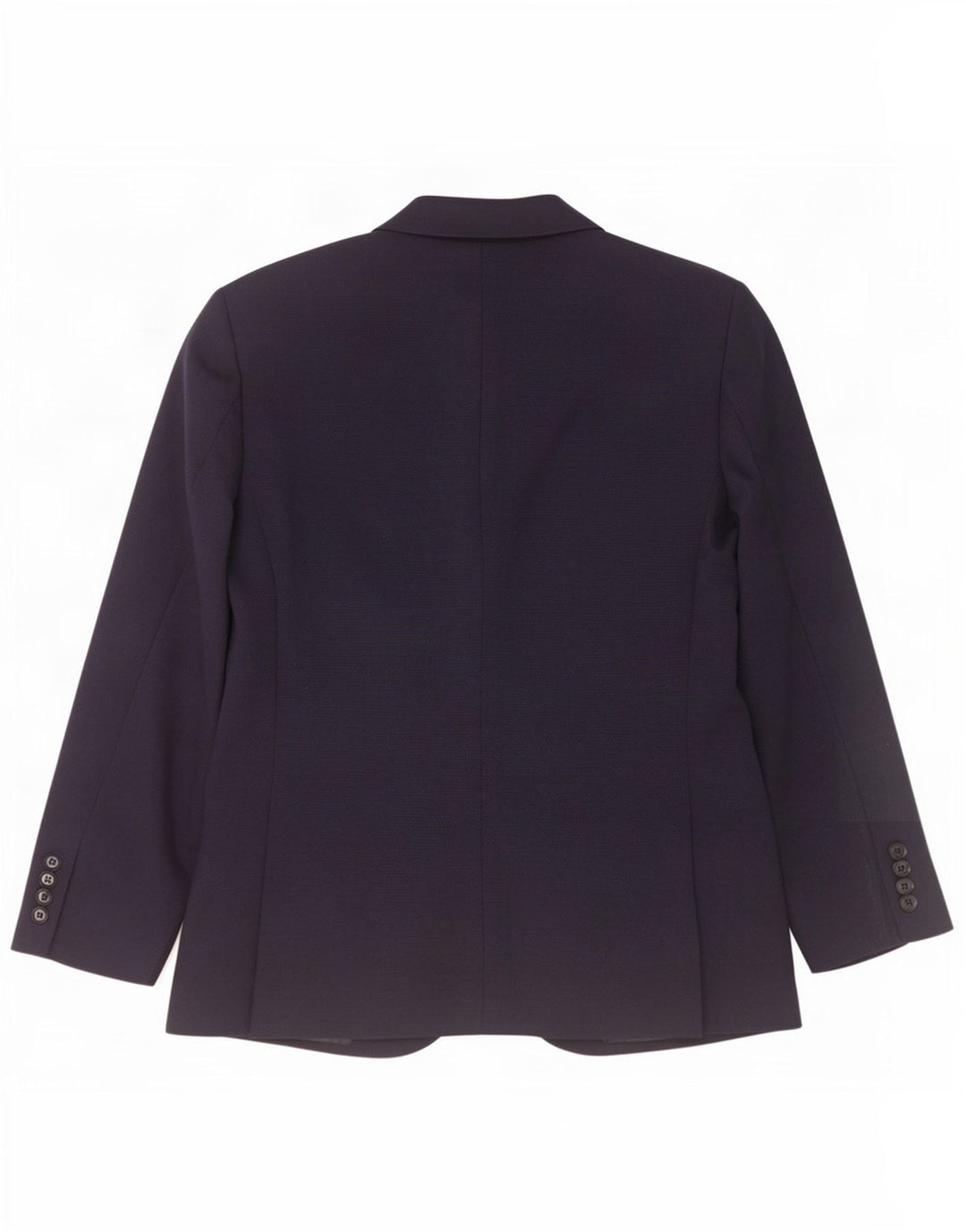 Marks & Spencer Mens 2 Button Blazer Jacket UK 42 Large Navy Blue Polyamide